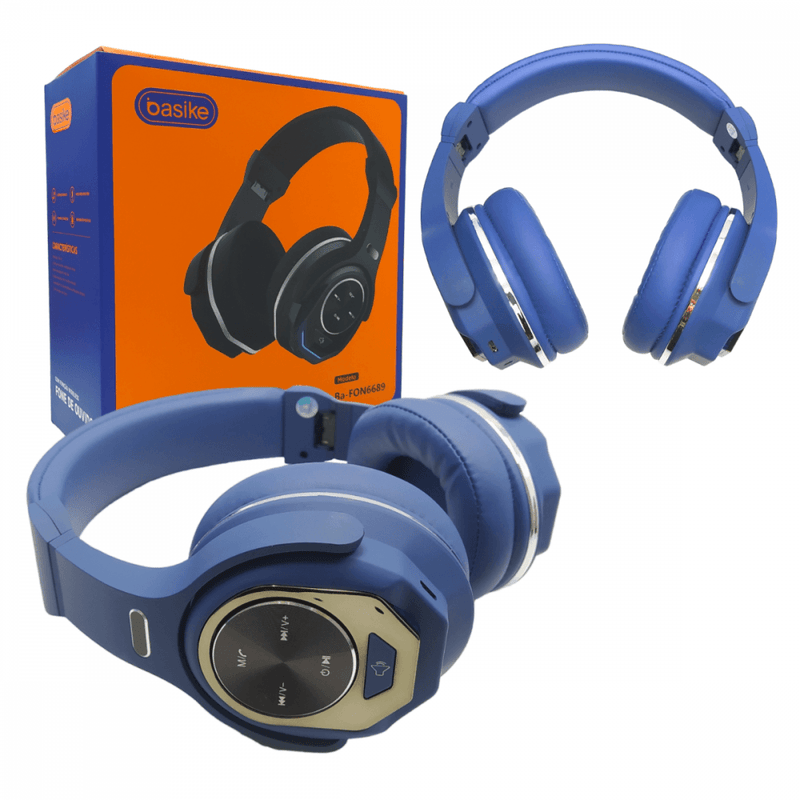 Headphone Bluetooth Basike - Pra Você Variedades